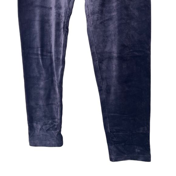 A293100 CUDDL DUDS Double Plush Velour Leggings Carbon Grey L - Picture 3 of 7